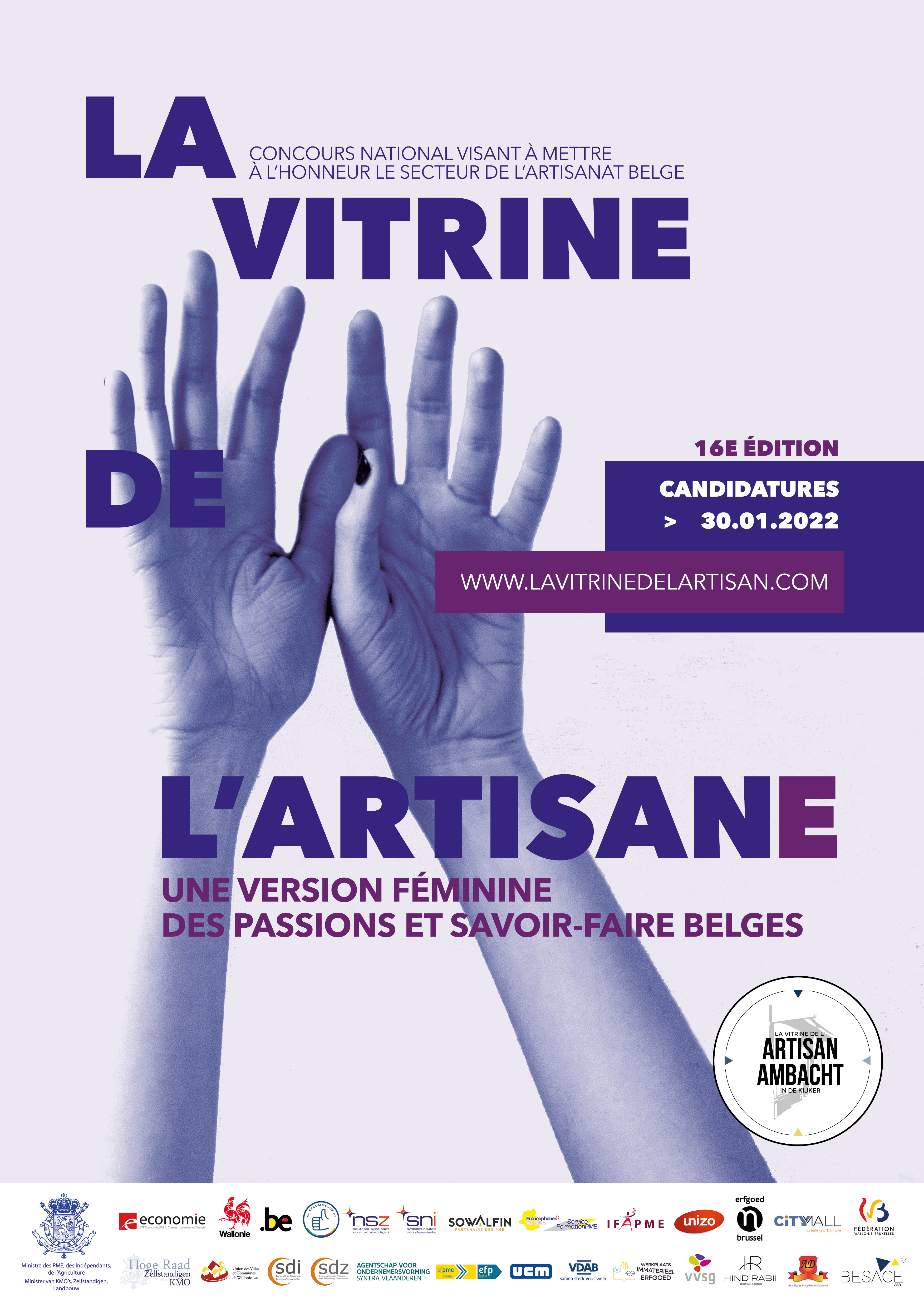 La Vitrine de lArtisane Affiche Web